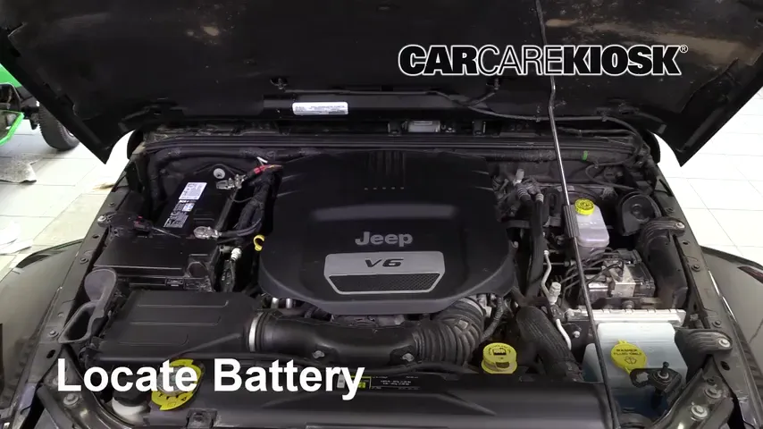 2018 Jeep Wrangler JK Unlimited Sahara 3.6L V6 Batería